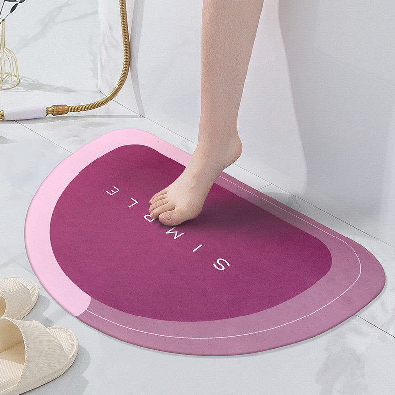 The floor mats absorb water well, prevent odors and prevent slipping 60cm x 90 cm